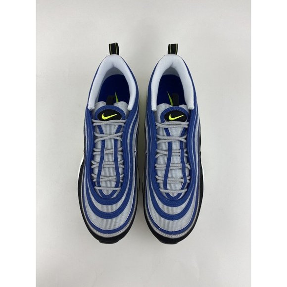 Nike Air Max 97 OG Atlantic Blue Men's Sneakers Shoes Voltage Yellow DM0028 400 - Picture 11 of 12
